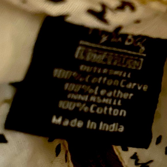 Myra Crossbody Bag Leather & 100% Cotton Woven Colorful Front Yellow,Blue,Red - Picture 13 of 14